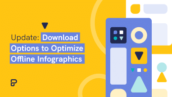 new download options to optimize offline infographics
