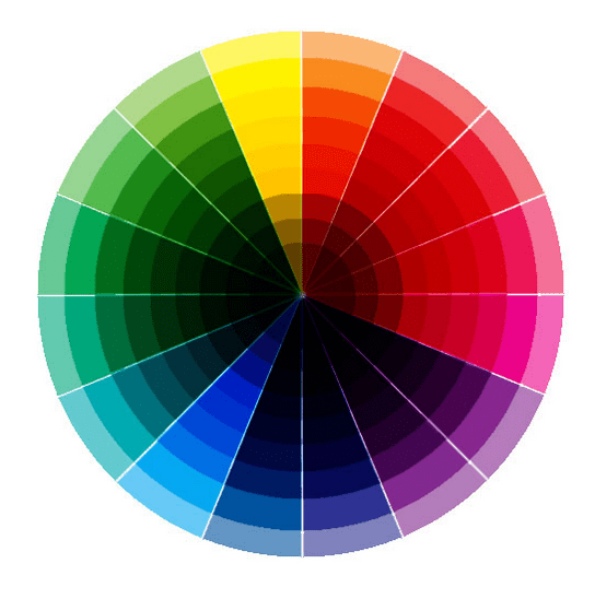 Color wheel - color theory and calculator