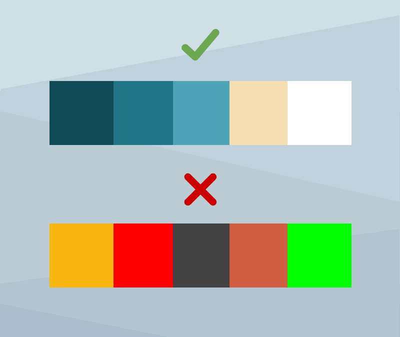 Colour block Color Palette