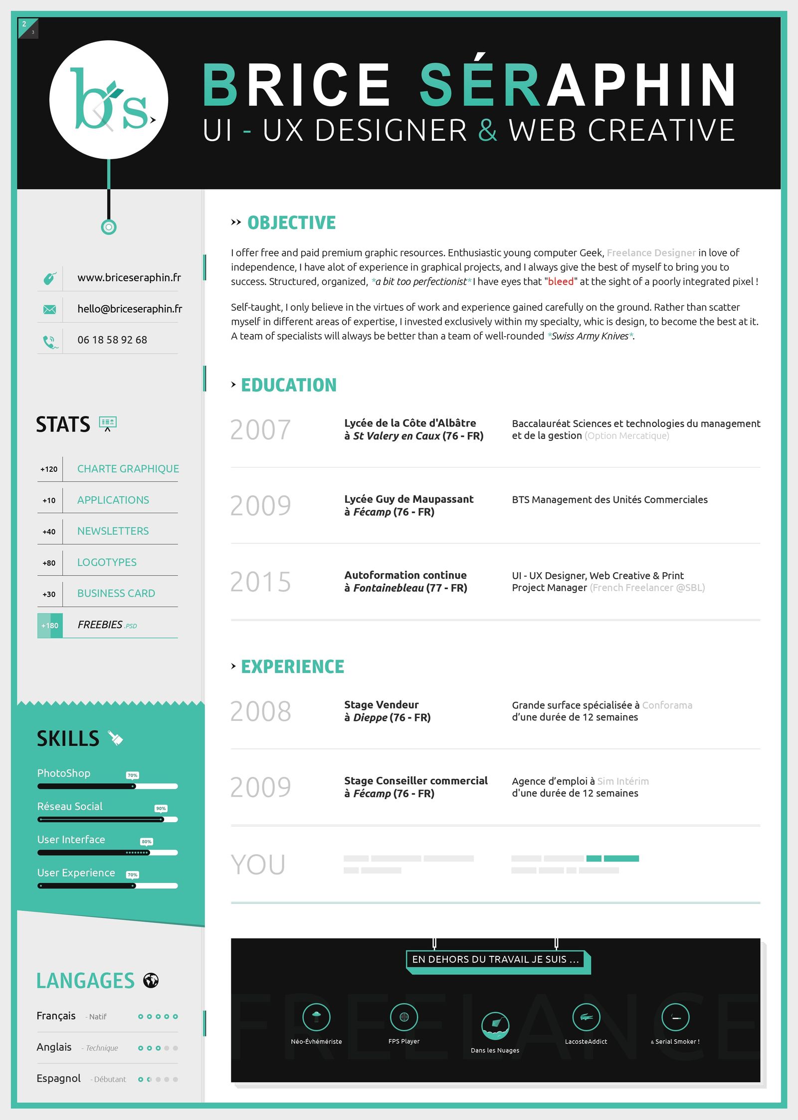 70 Well-Designed Resume Examples To Inspire You - Piktochart