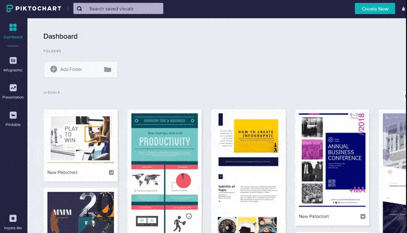 piktochart featured gallery