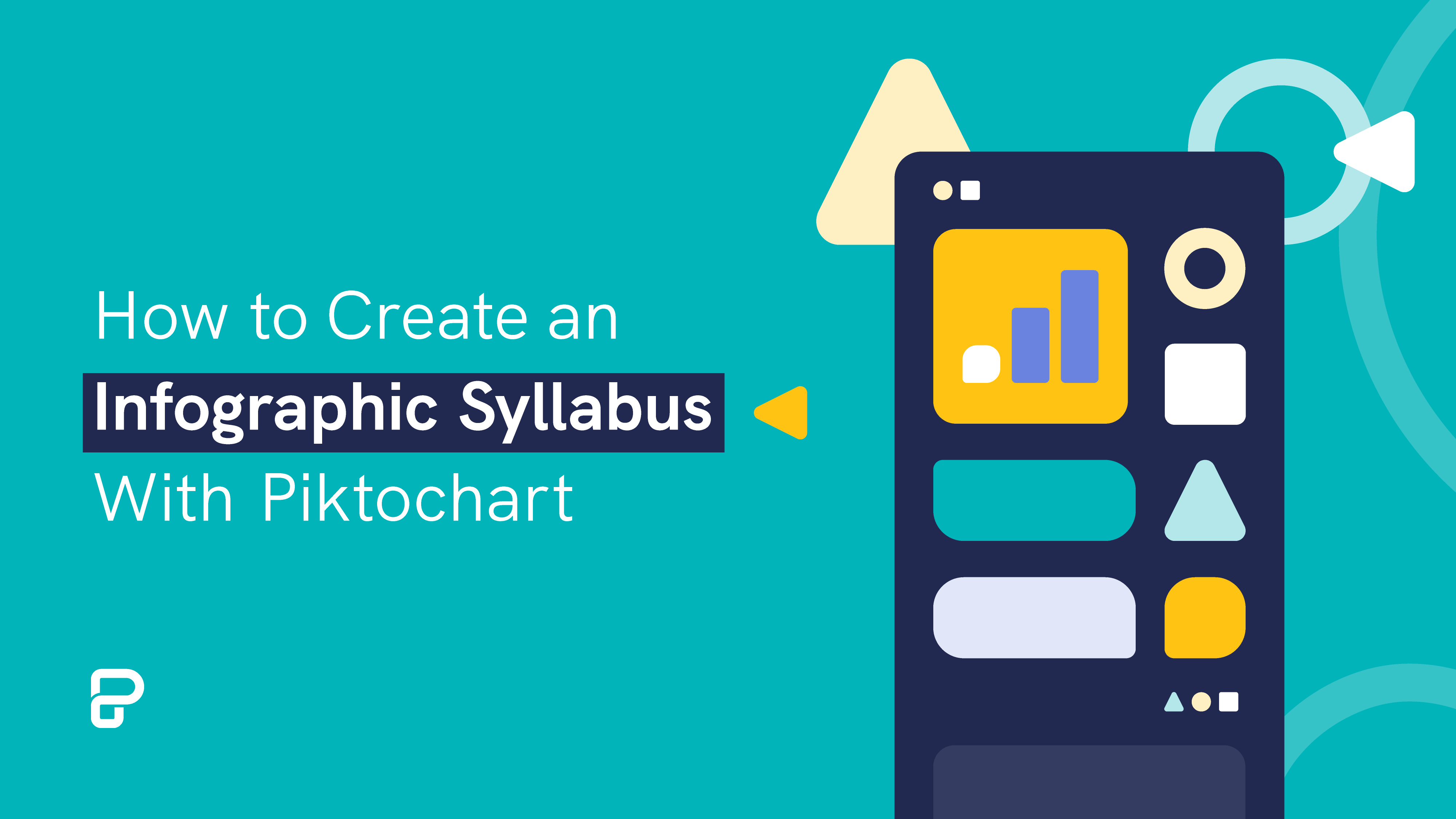 cara membuat silabus infografik dengan piktochart