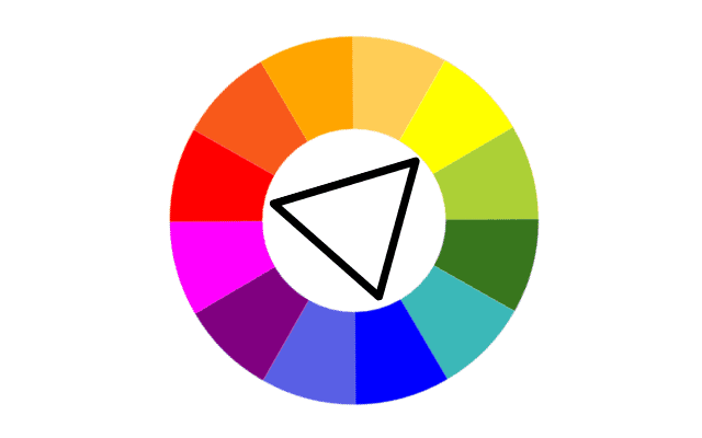 triad of colors