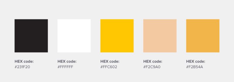 Image result for yellow color palette