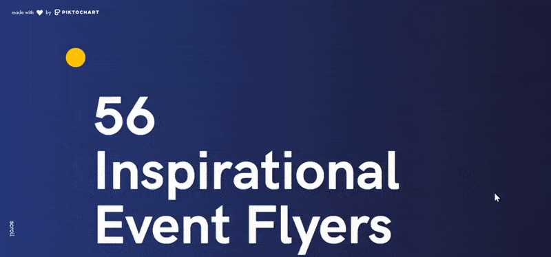 inspirational event flyers