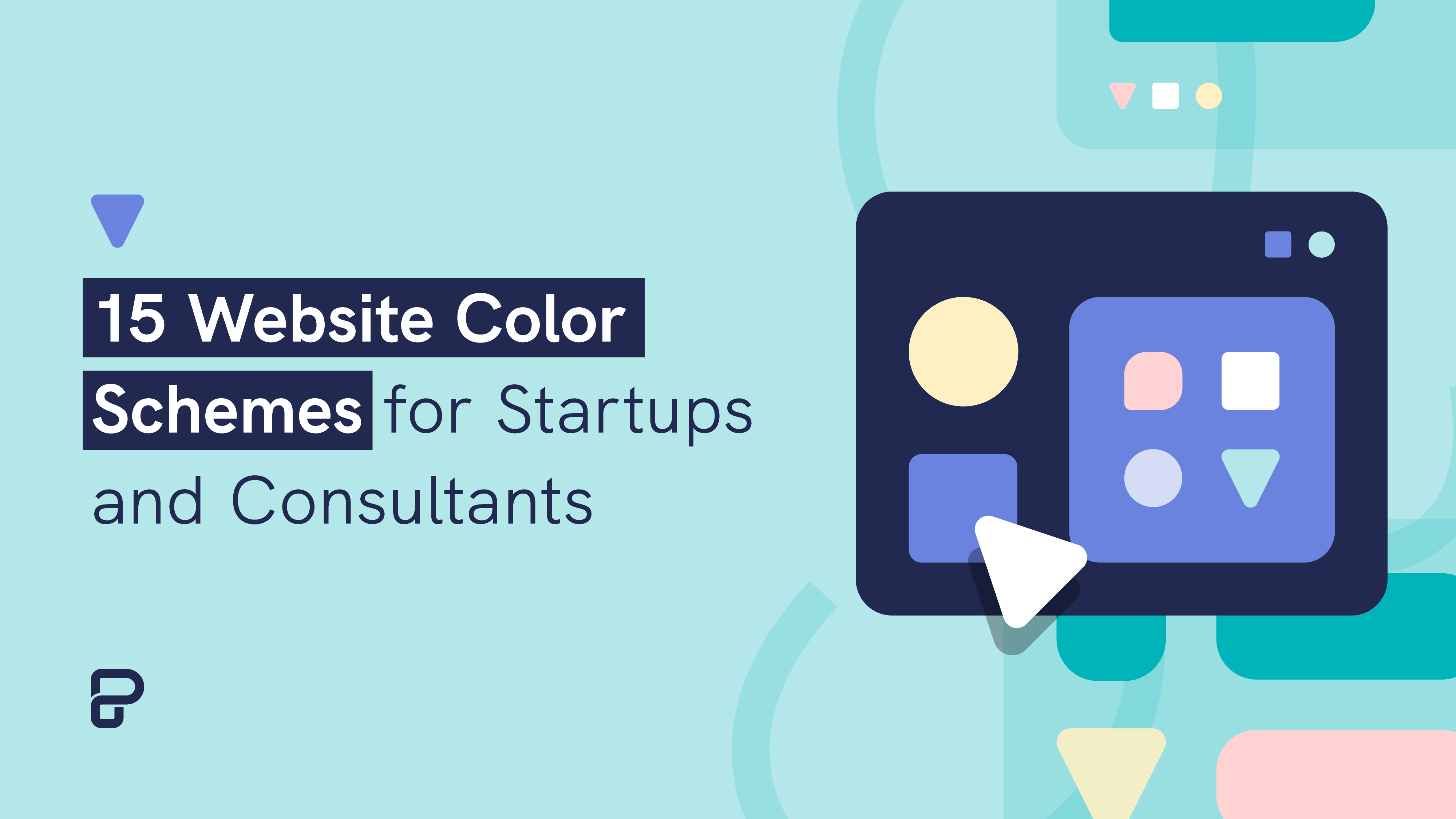 website color schemes for startups and consultants