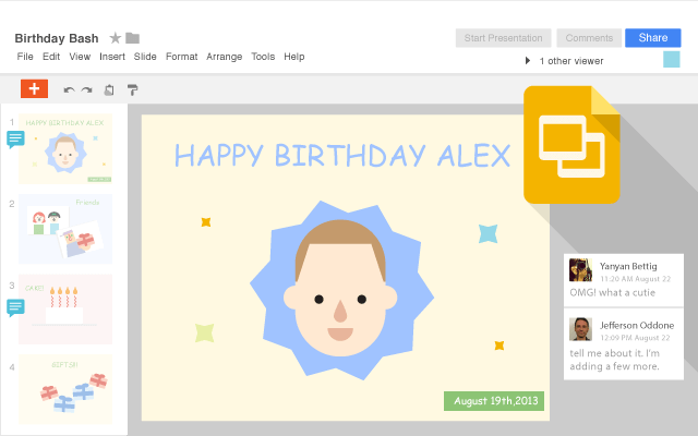 google presentation software