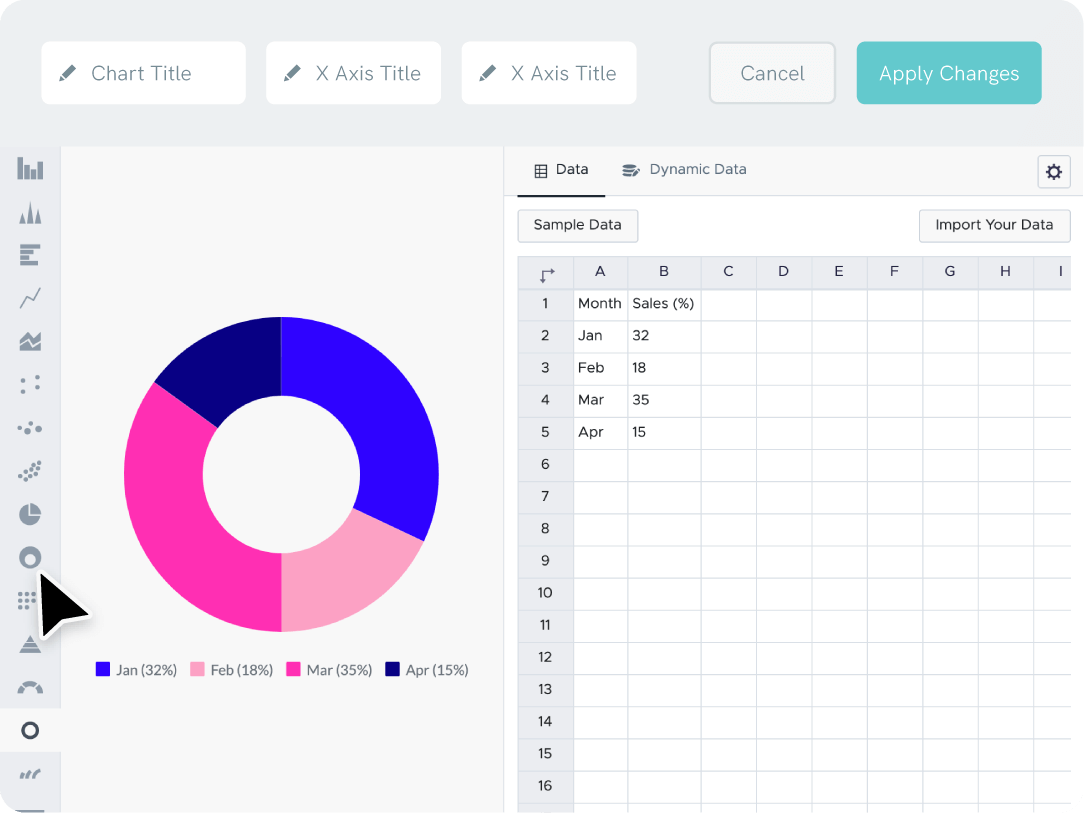 Free Online Donut Chart Maker Piktochart