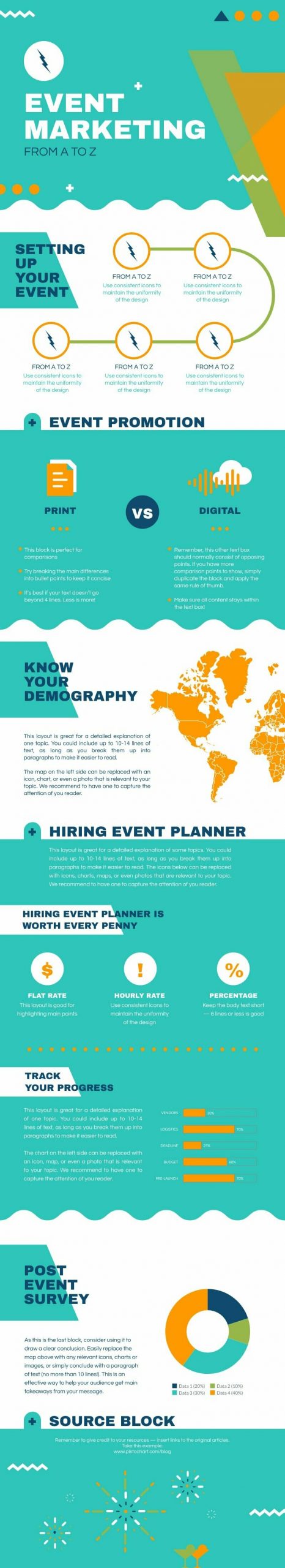 Experiential Marketing Plan Timeline Infographic Template