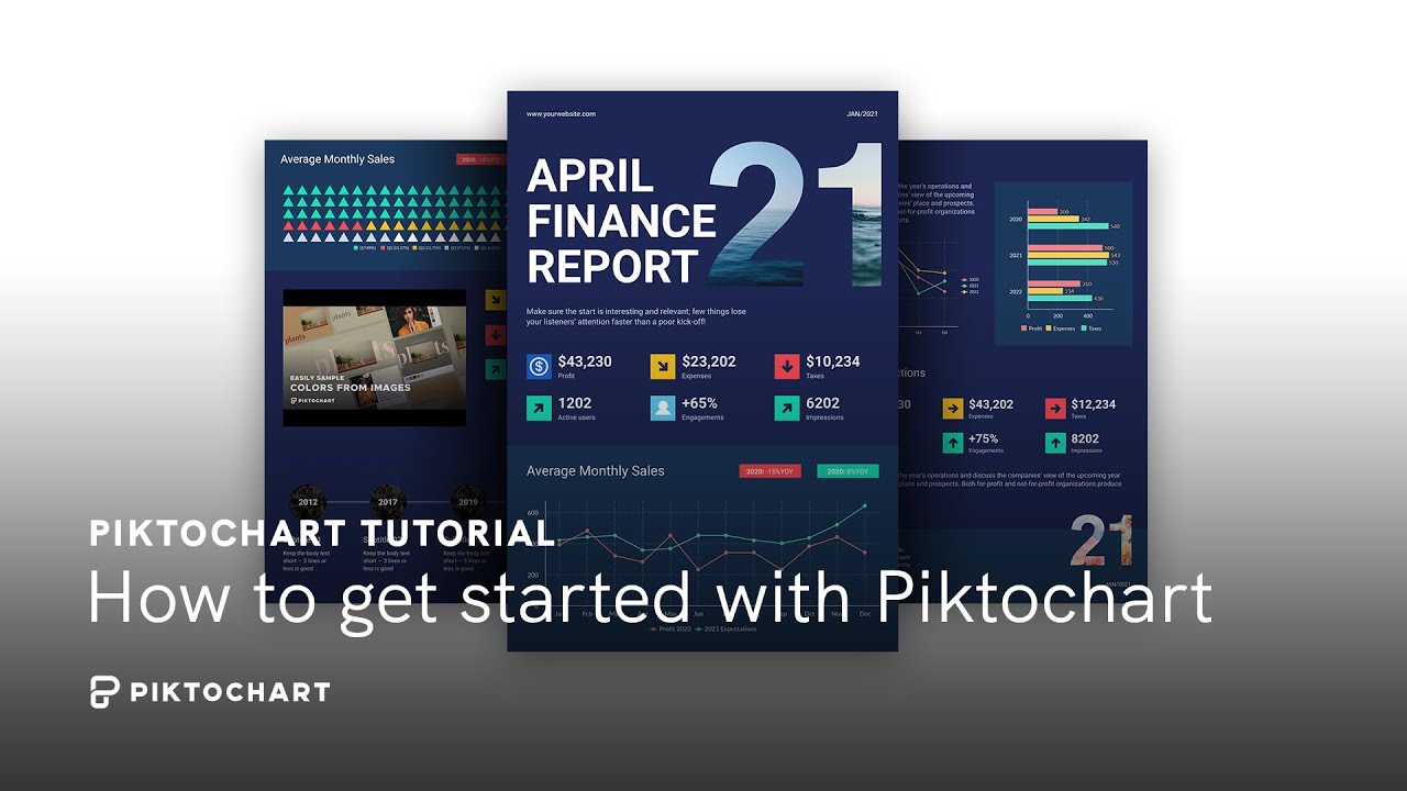 How to get started with Piktochart