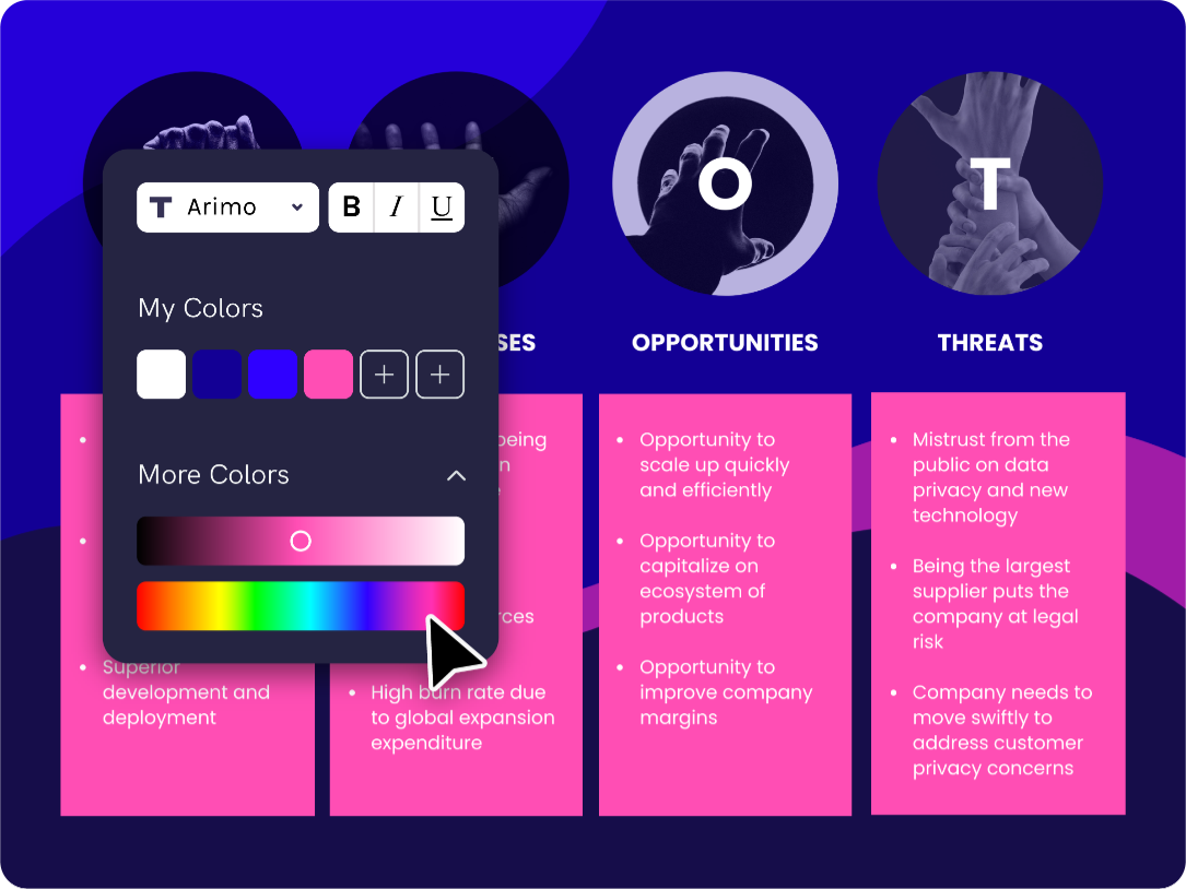 comparison chart template