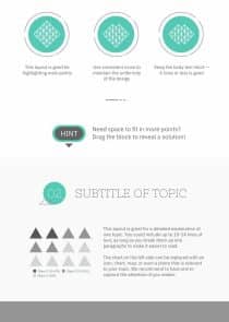 Minimalist Aesthetic Informational Infographic Template