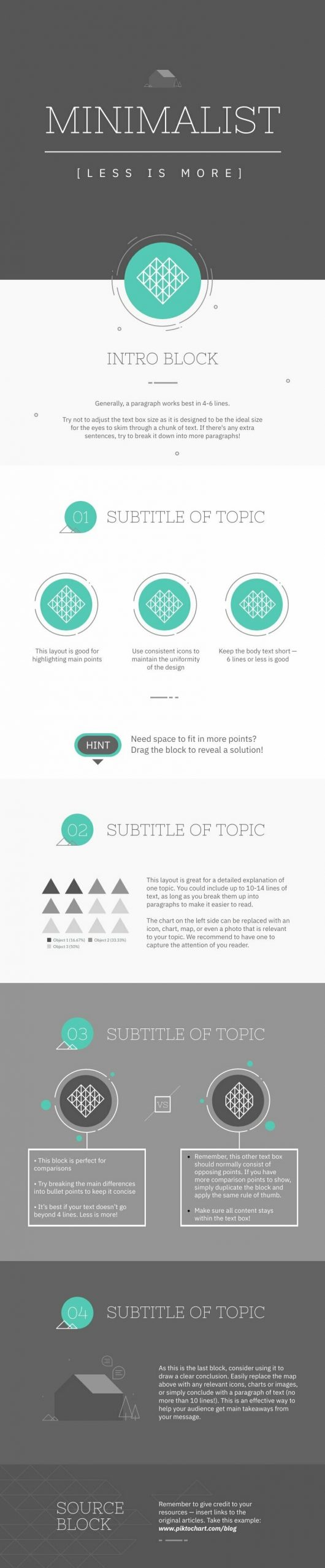 Minimalist Aesthetic Informational Infographic Template