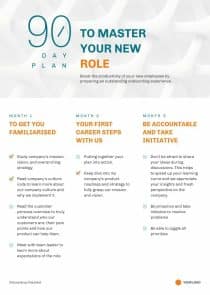 New Hire Checklist Flyer Template