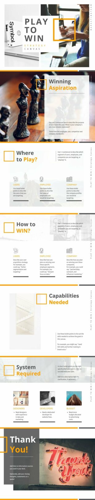 Play to Win Canvas Presentations Template