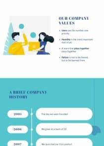 Company Introduction Infographic Template