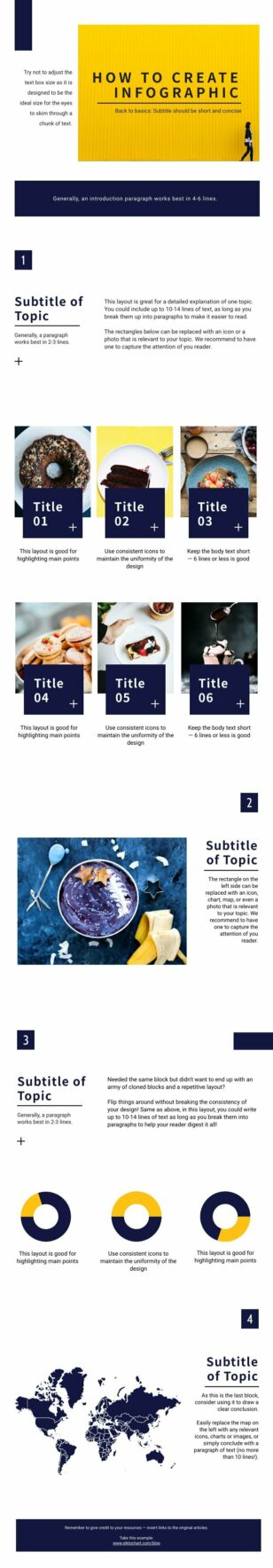 Process Map Infographic Template