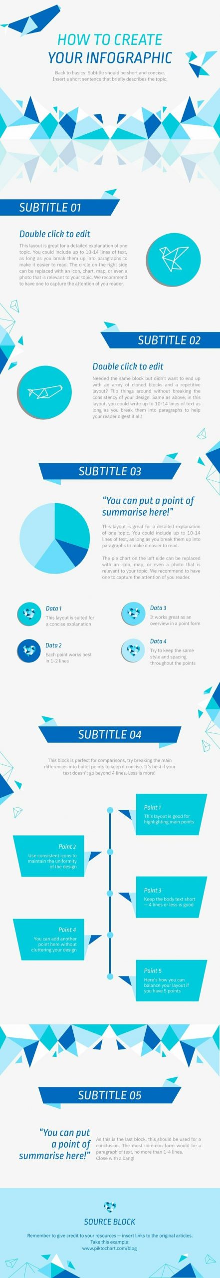 Creative Timeline Infographic Template