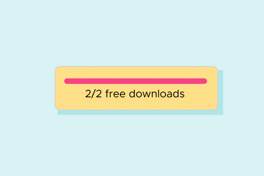 download limit in Piktochart Free