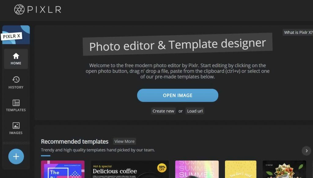 Fotoramio: Editor de Fotos Online