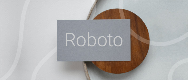 presentation font Roboto
