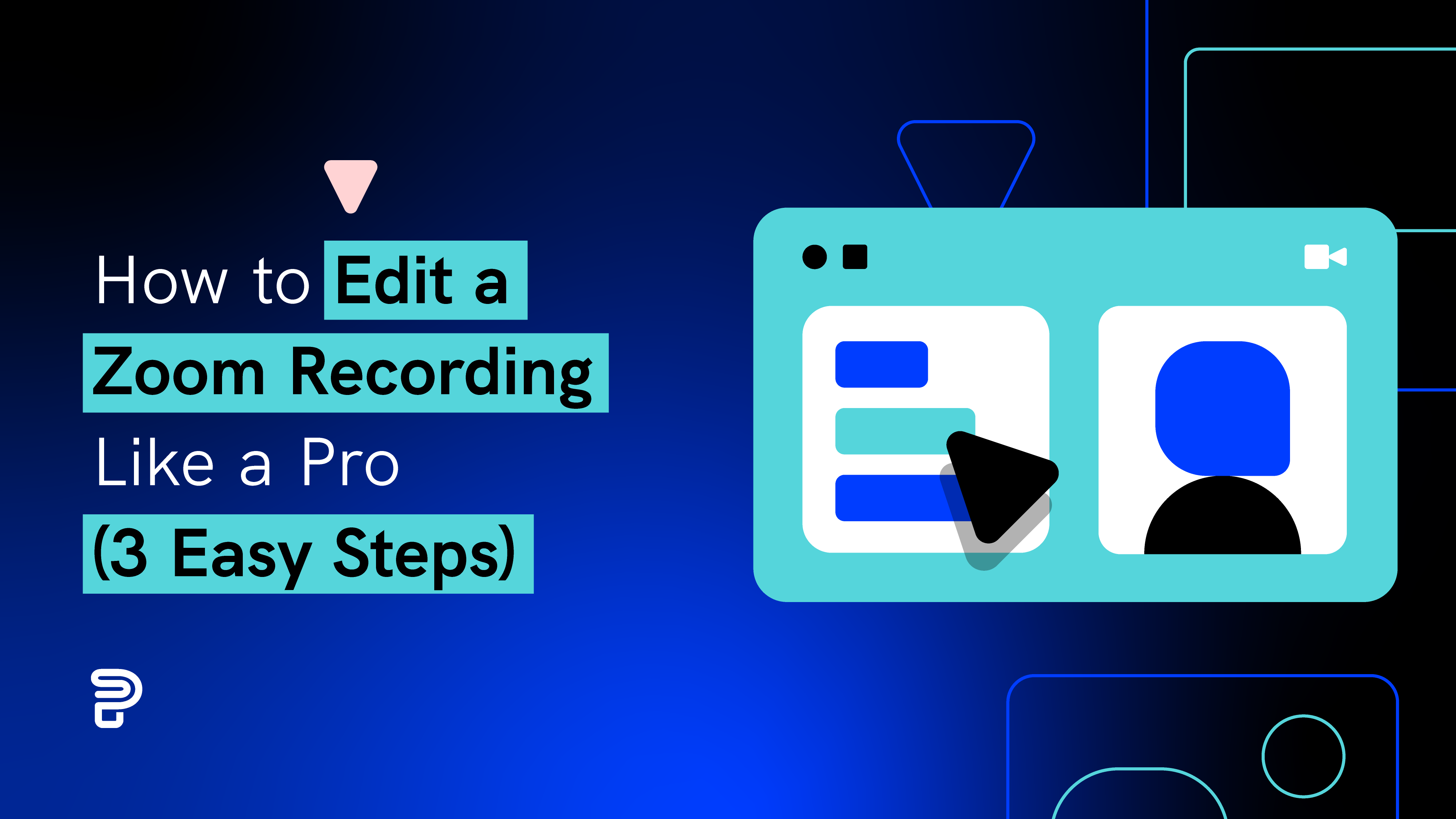 banner for blog post on how to edit a zoom recording