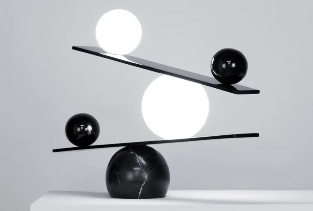 Example of literal asymmetrical balance