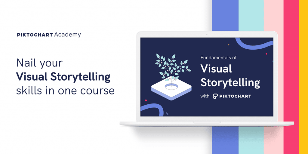 fundamentals of visual storytelling course, piktochart academy, learn visual communication