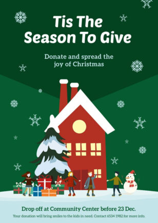 Christmas Charity Poster