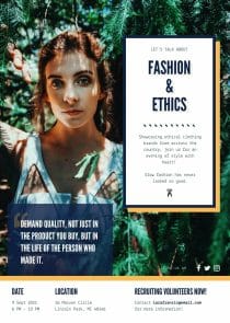Fashion Event Poster Template