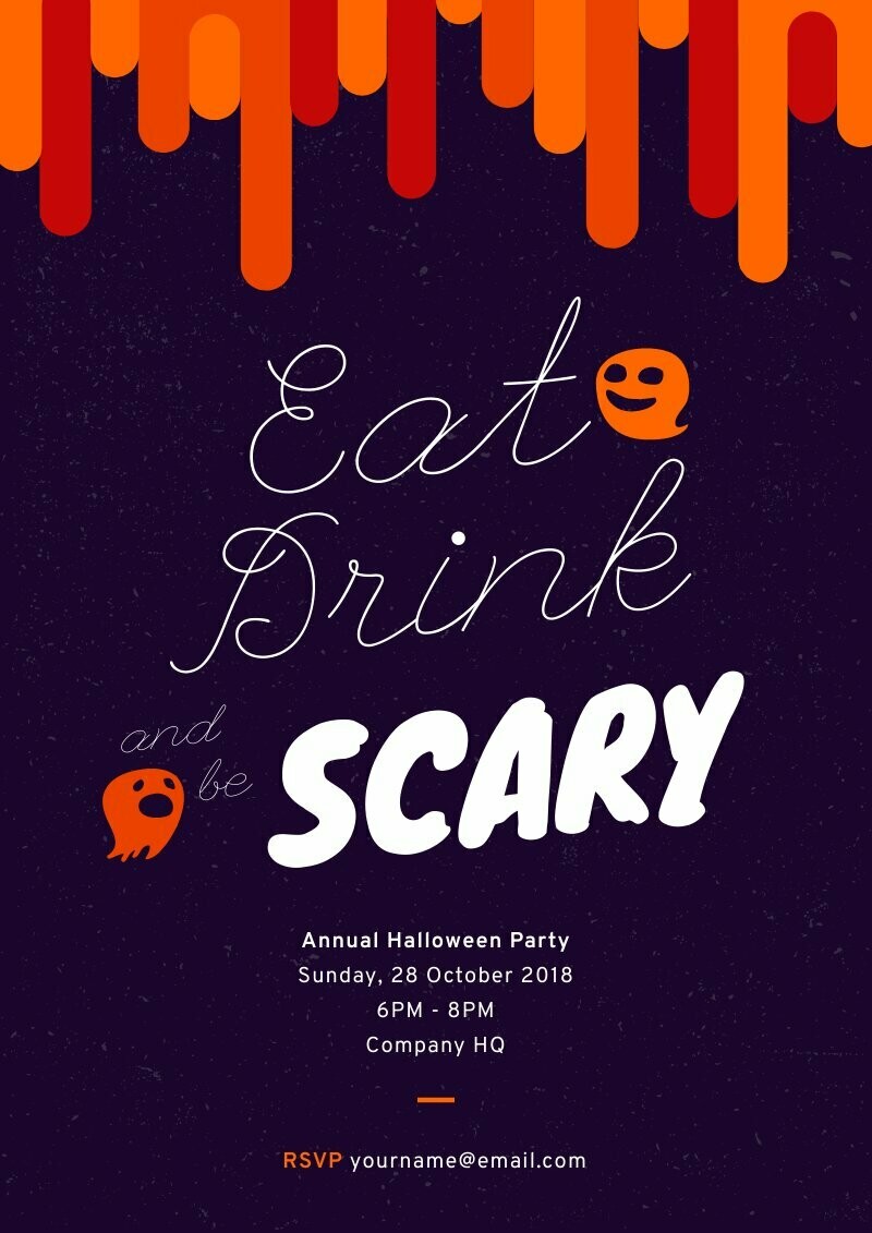 Halloween Event Poster