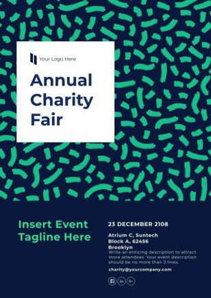 Annual Charity Fair Poster Template