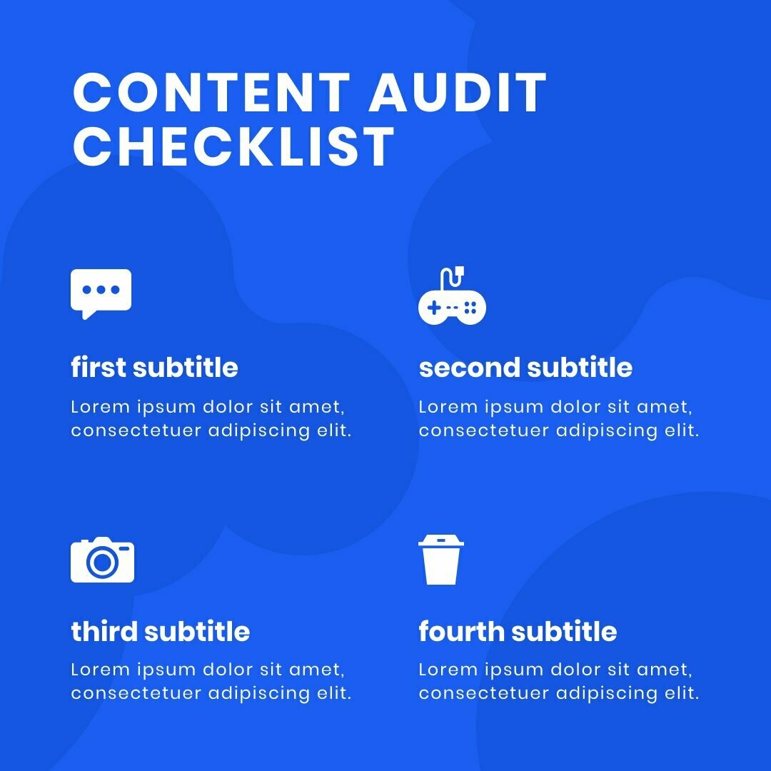 Content Checklist Instagram Post Template
