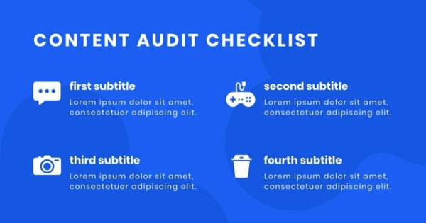Content Checklist Facebook Post