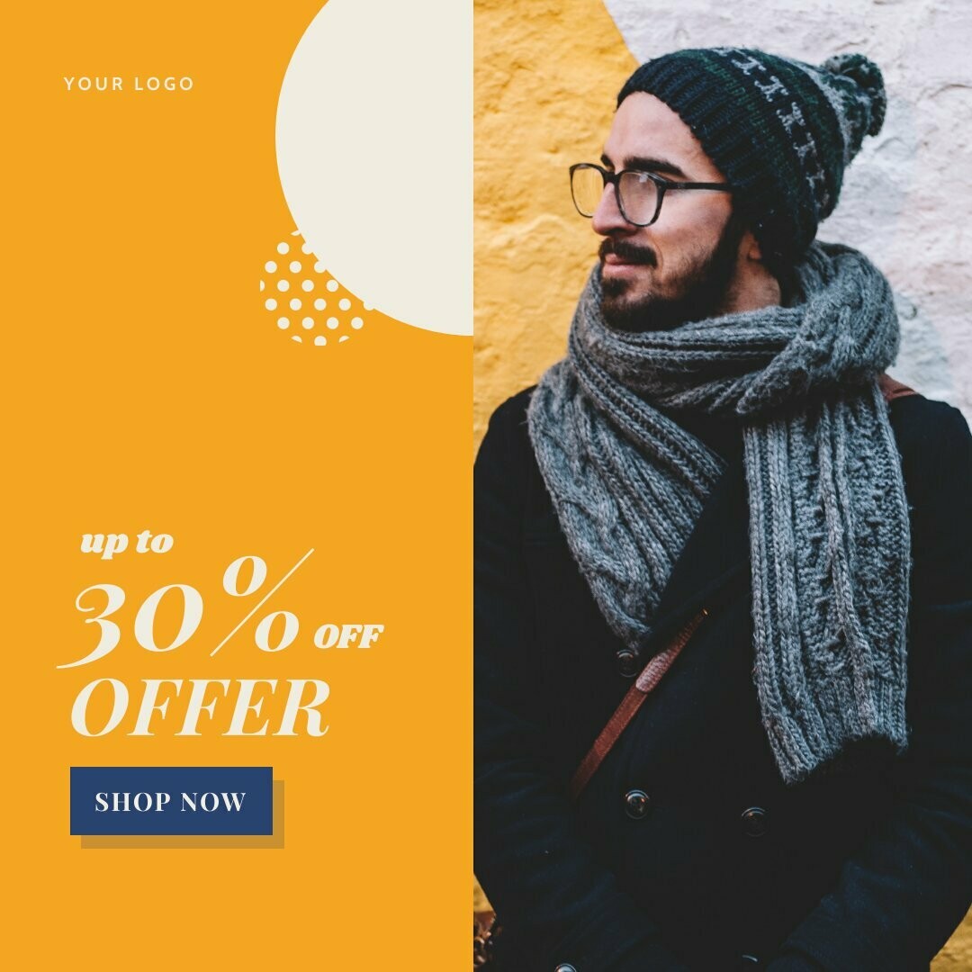 Discount Coupon Instagram Post Template