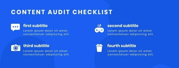 Content Checklist Facebook Cover