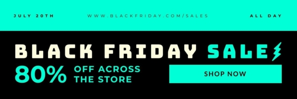 Black Friday Promo Twitter Header