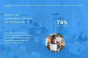 Coworking Space News Visualization Template