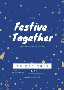 Festive Event Poster Template