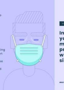 Mask Protection News Visualization Template