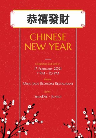 Chinese New Year Poster Template
