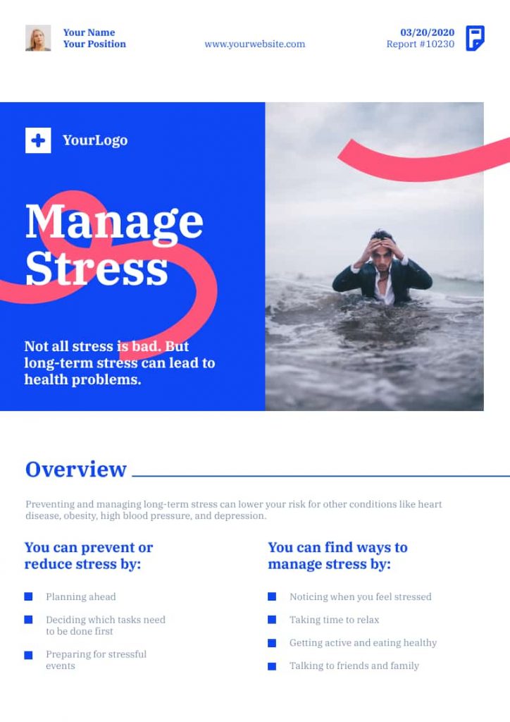 template about stress prevention, tips, and how to cope , stress infographic