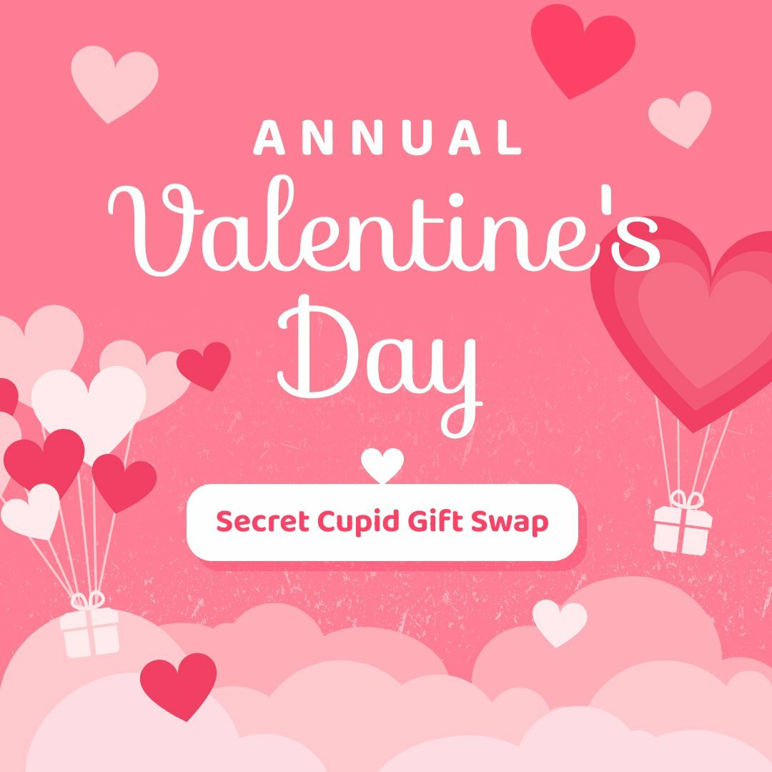Valentine's Day Gift Swap Instagram Post
