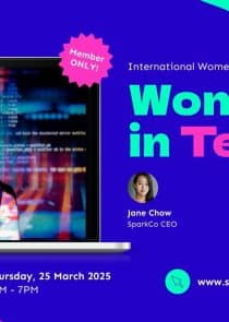 Women in Tech Webinar Invitation LinkedIn Post