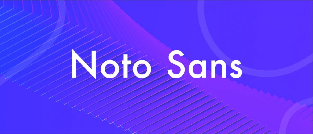 Noto Sans - best font for subtitles