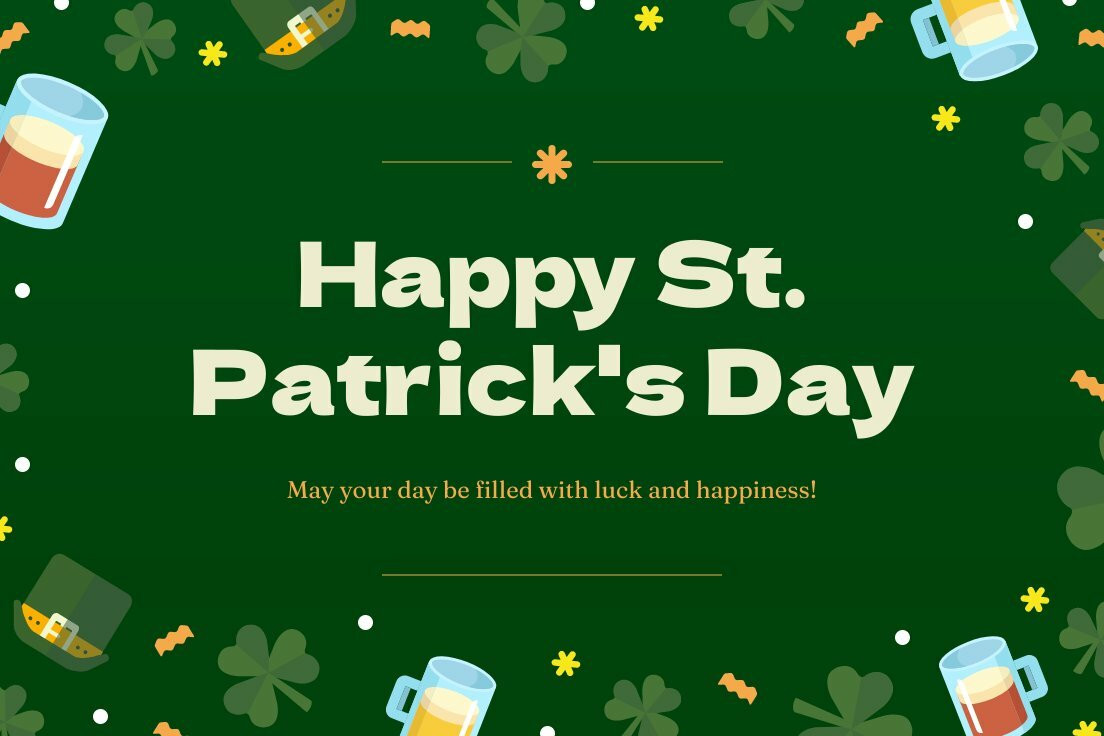 Happy St. Patrick's Day LinkedIn Post