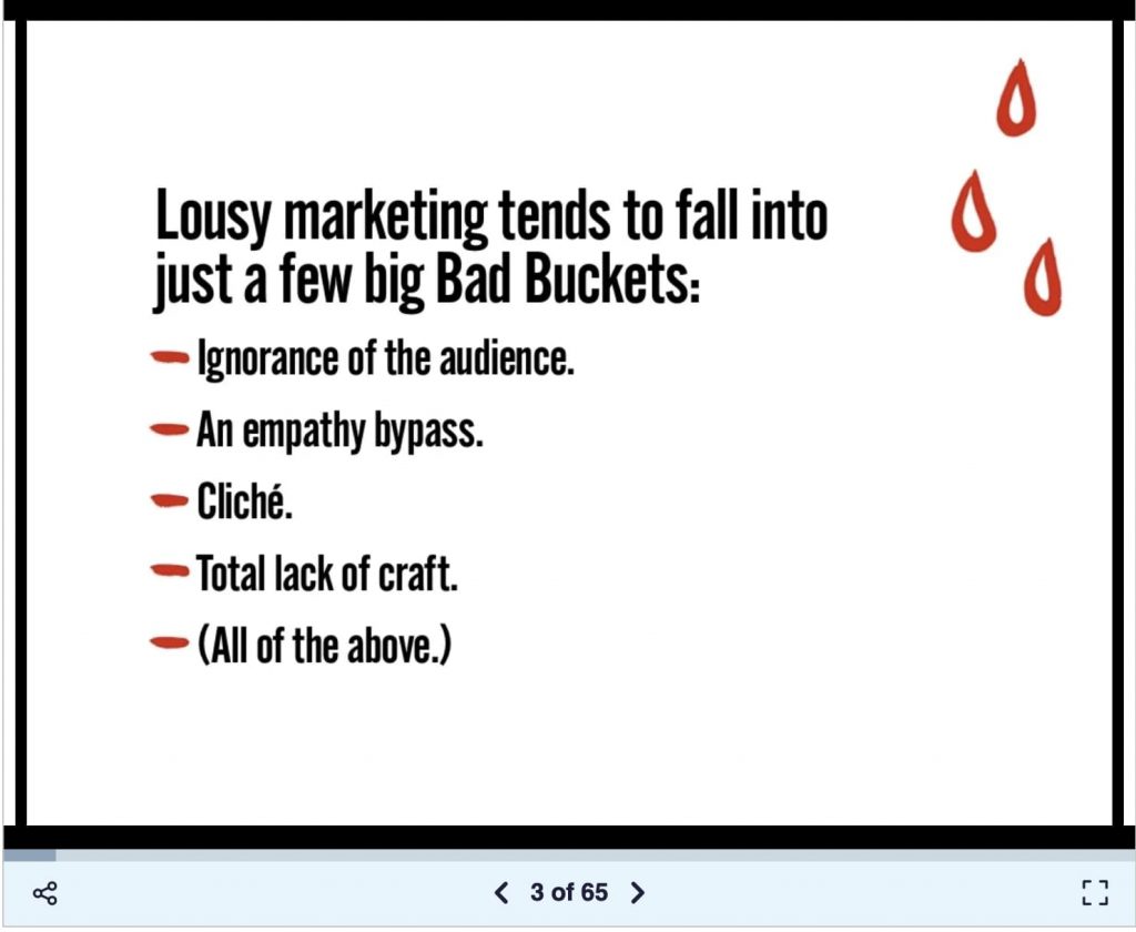 um slide de apresentação compartilhando pontos problemáticos e serviços, além de promover o reconhecimento da marca 