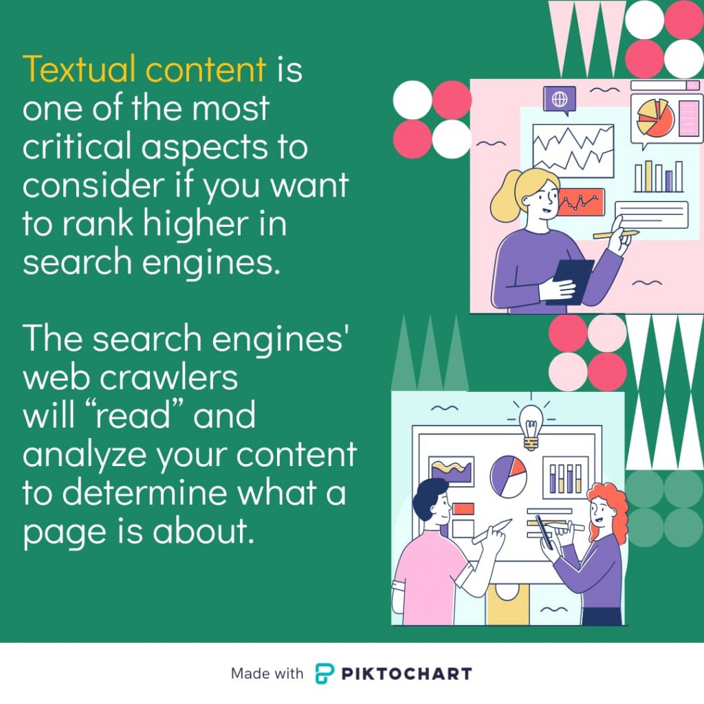 why textual content is important for backlinks 