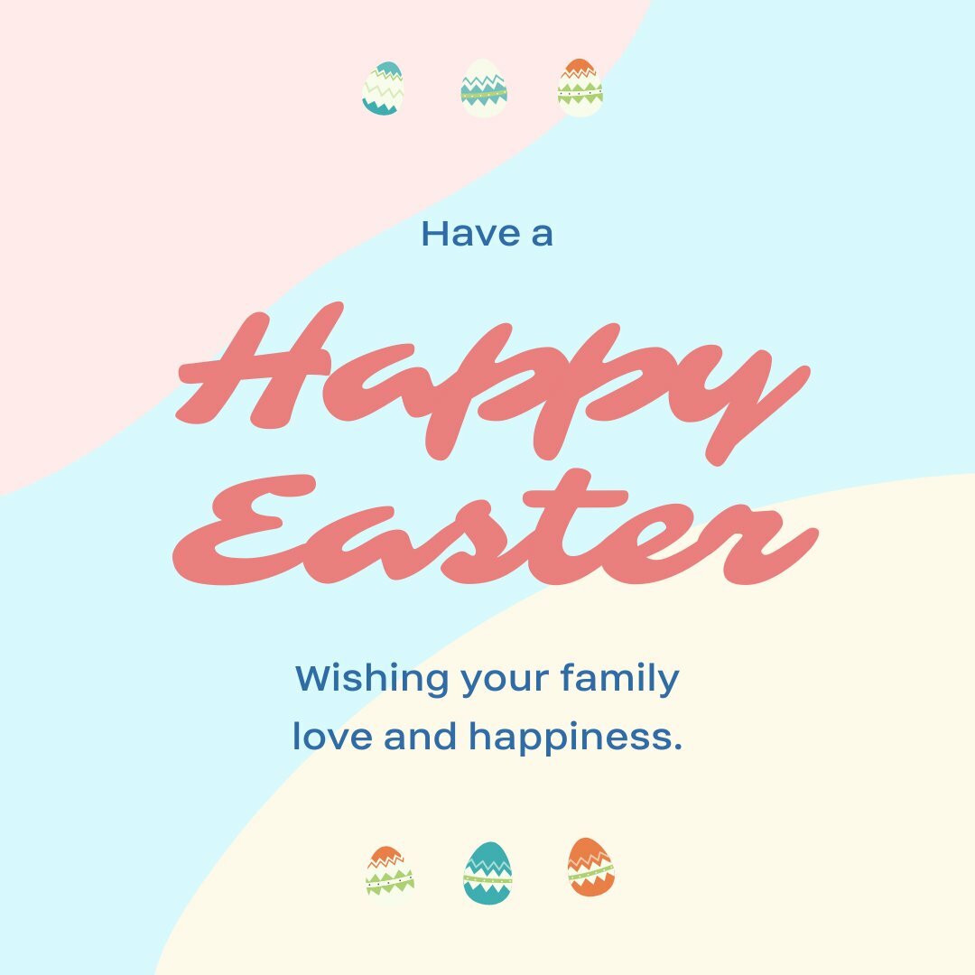 Easter Greetings Instagram Post