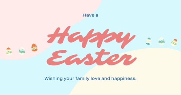 Easter Greetings Facebook Post